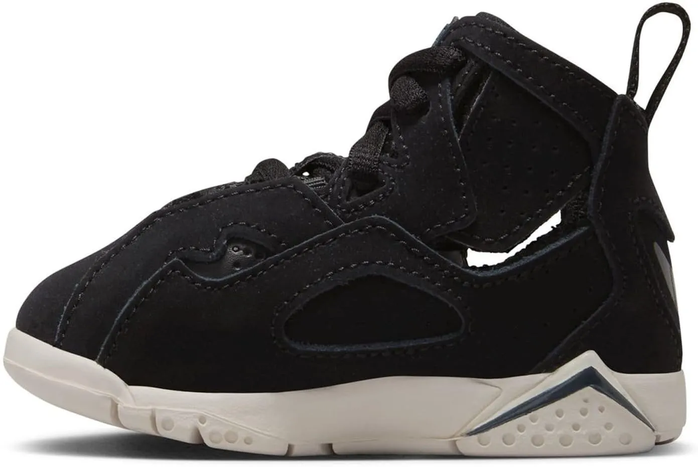 Jordan True Flight Baby/Toddler Shoes (343797-050, Black/Anthracite/Phantom) Size 5