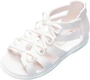 Kid Sandal Toddler Kids Infant Girls Soild Flower Princress Shoes Soft Sole Non Slip Slippers Girls Green
