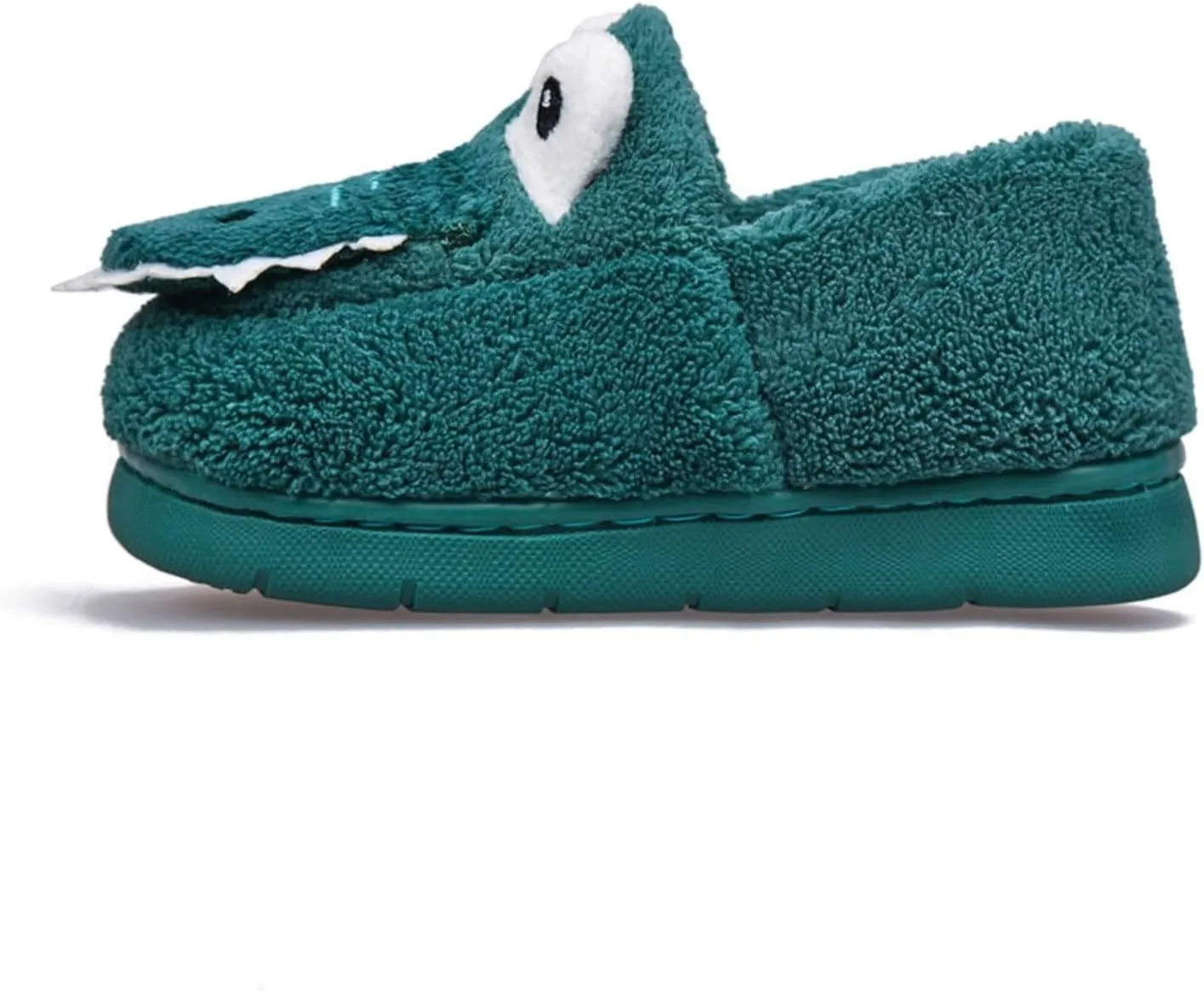 Kids Boys Girls Slip On Winter Warm House Slippers Plush Cozy Cute Dinosaur Home Shoes with Soft Memory Foam