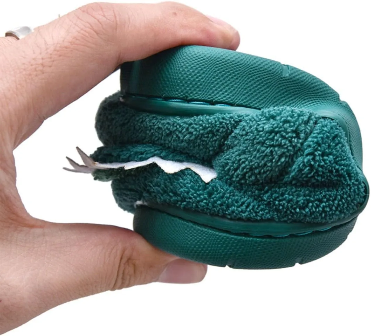Kids Boys Girls Slip On Winter Warm House Slippers Plush Cozy Cute Dinosaur Home Shoes with Soft Memory Foam