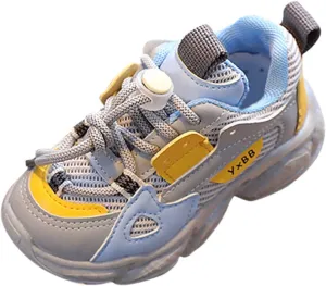 Kids Girls Sports Shoes Casual First Outdoor Soft Breathable Athletic Shoes Kids Tennis Running Walking Huarache 2k4