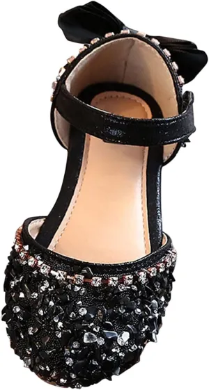 Kids Sandals Size 8 Summer Korean Version Rhinestone Soft Sole Girls' Sandals Shoes Infant Sandals Girls