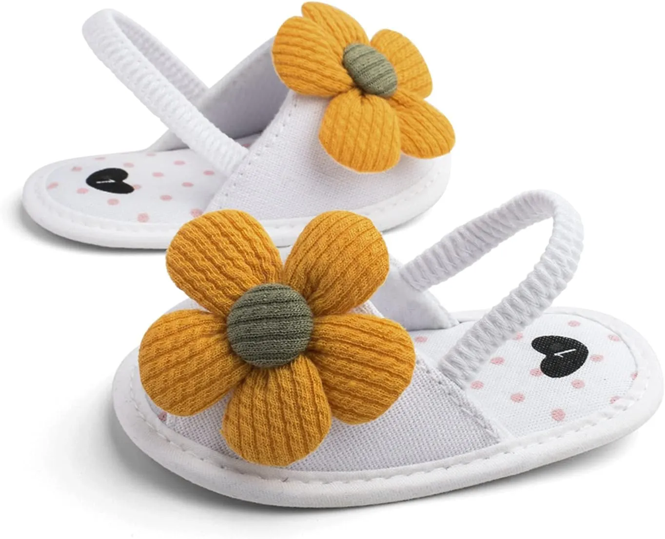 Kids Soft Sole Foot Warmer Sandals Baby Baby Leisure Flower Children's Sole Sun Toddler Soft Shoes Baby Shoes