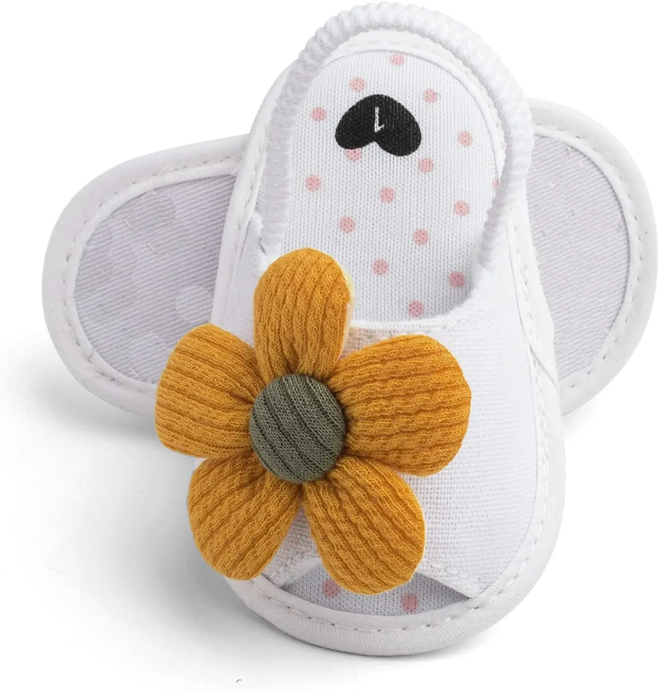 Kids Soft Sole Foot Warmer Sandals Baby Baby Leisure Flower Children's Sole Sun Toddler Soft Shoes Baby Shoes