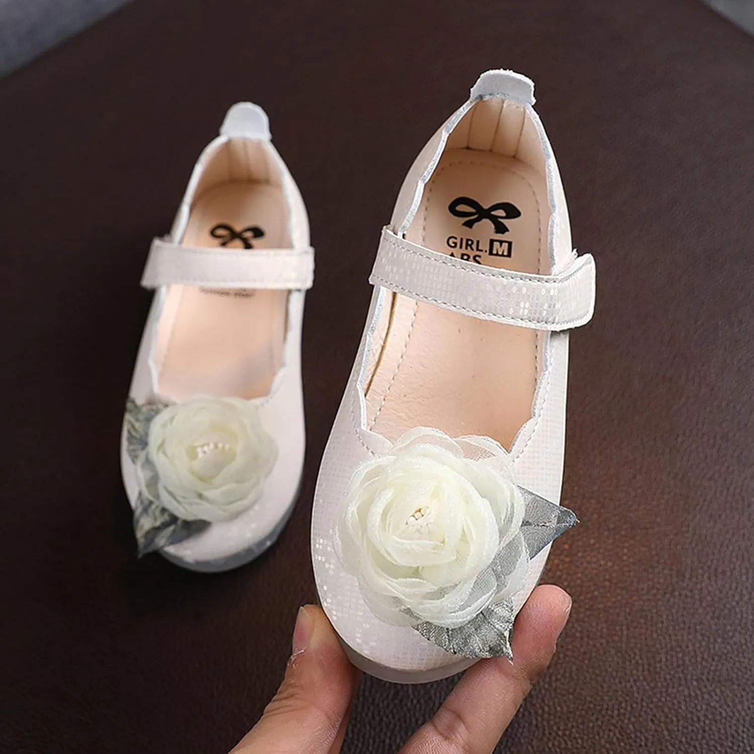 kids water sandal Summer Flare Print Closed Toe Low Heel Soft Rubber Sole Hook And Loop Shoes