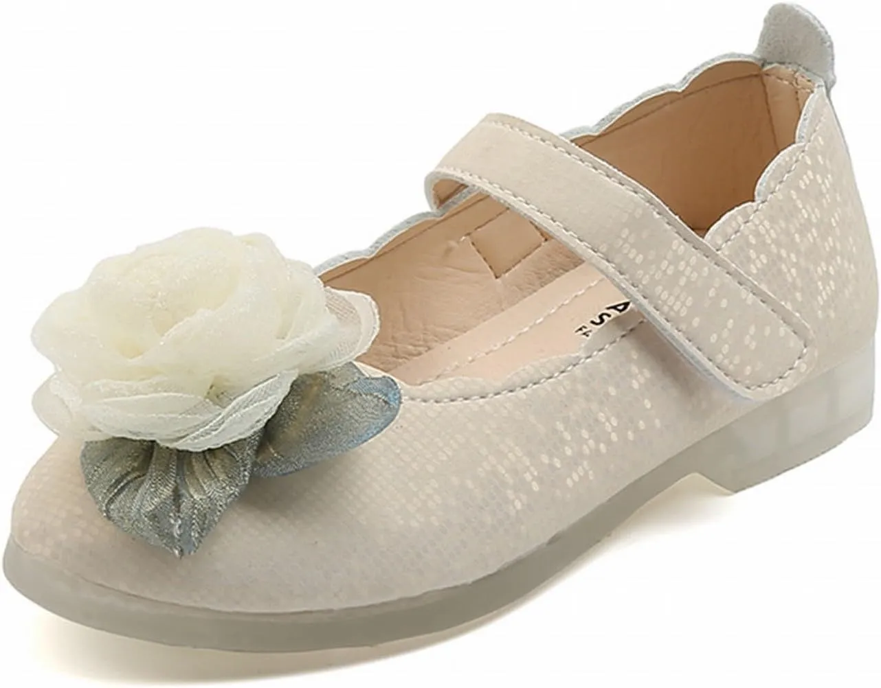 kids water sandal Summer Flare Print Closed Toe Low Heel Soft Rubber Sole Hook And Loop Shoes