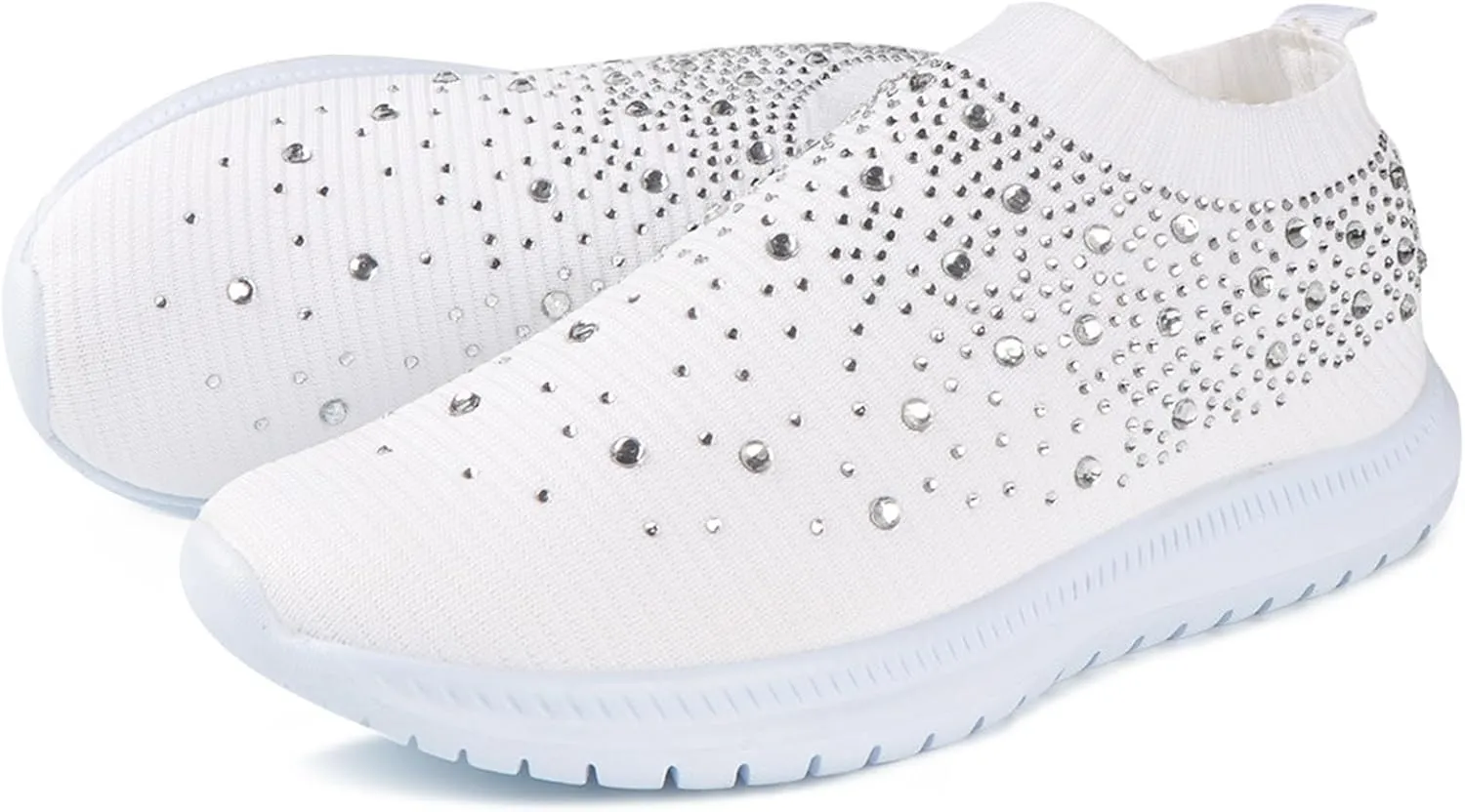 Ladmiple Sneakers For Women Slip On Walking Shoes Dressy Casual Summer Fashion Comfortable Non Slip Flats Loafers