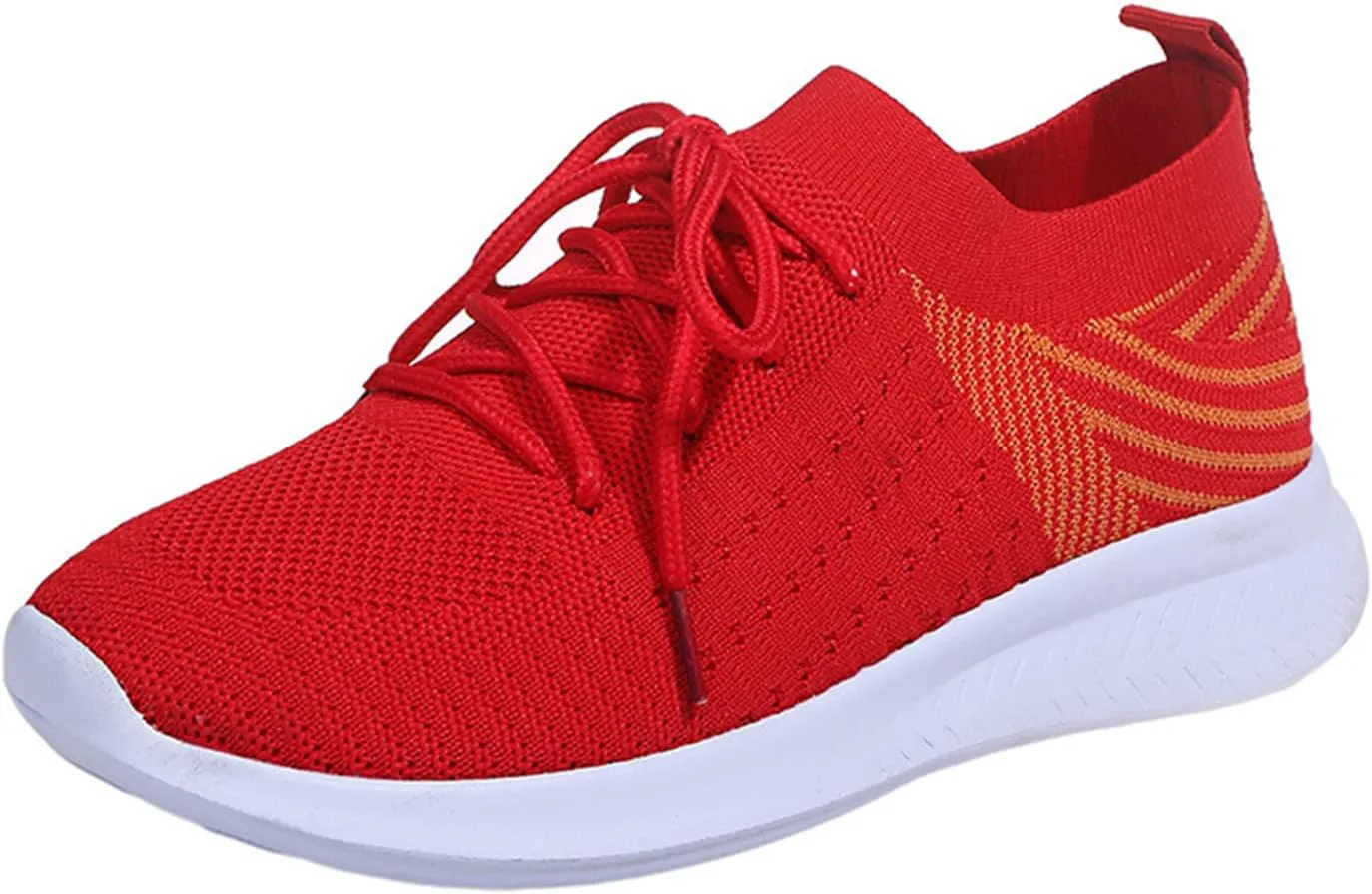 Ladmiple Walking Shoes Women Comfort Slip On Lightweight Sock Sneakers Non Slip Casual Fashion Running Tennis Gym Shoes