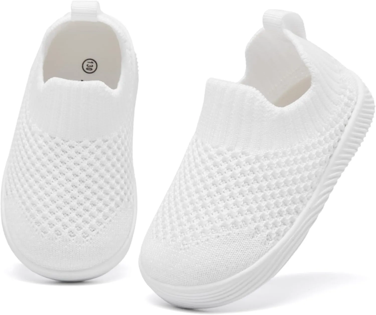 MORENDL Baby Shoes Toddler Walking Sock Shoes Non-Slip Breathable Boys & Girls Sneakers Infant Tennis Shoes
