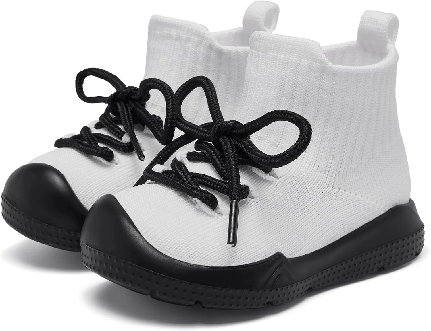 MORENDL Baby Sock Shoes Toddler Sneakers Infant Tennis Slip On Walking Shoes Boys & Girls Non-Slip Slippers