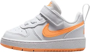 Nike Court Borough Low Recraft Baby/Toddler Shoes (DV5458-119, White/White/Peach Cream)
