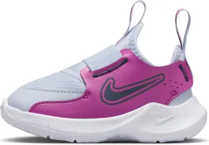 Nike Flex Runner 3 Baby/Toddler Shoes (FN1478-007, Shown: Football Grey/Hot Fuchsia/White/Thunder Blue) Size 4