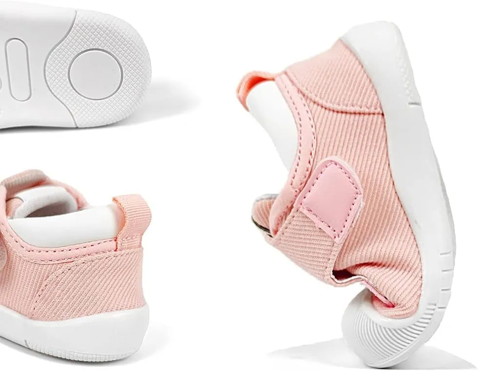 OAISNIT Baby Boys Girls Shoes Lightweight Sneakers Breathable Toddler Tennis Shoes Anti-Slip Baby First Walkers