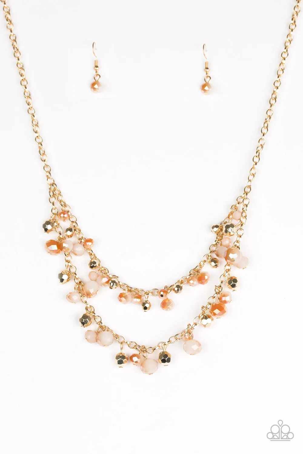 Paparazzi Necklace ~ Fashion Show Fabulous - Gold