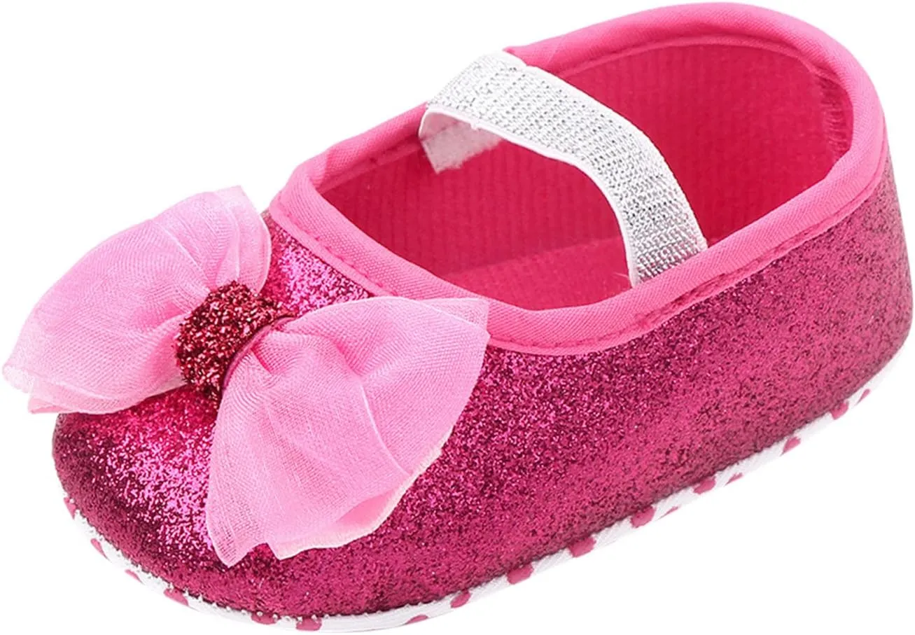 Pre Walker Shoes Toddler, Baby Girls Boys Soft Toddler Shoes Infant Toddler Walkers Shoes Princess Shoes