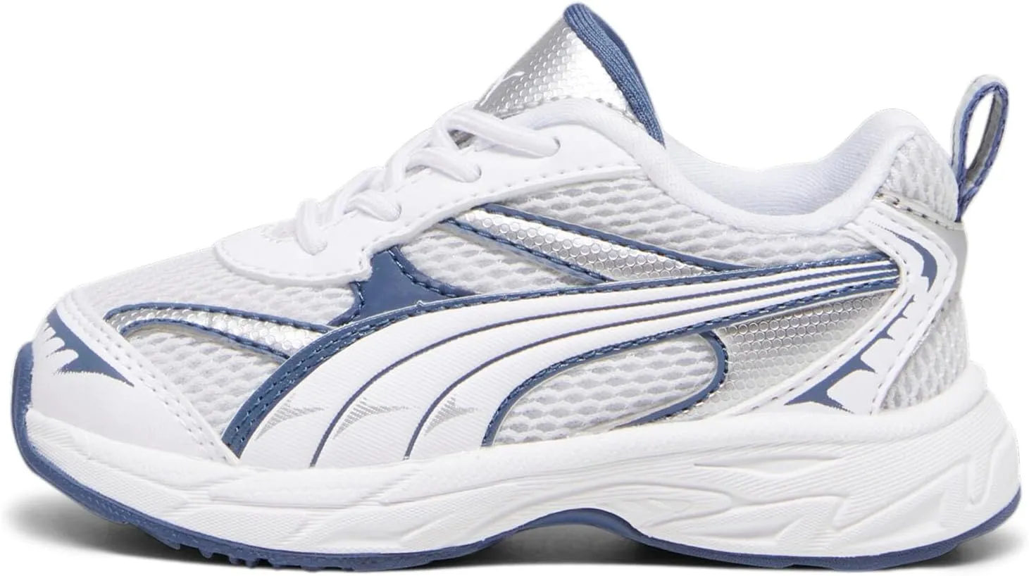 PUMA - Infants Morphic Ac Shoes, Color Feather Gray/Inky Blue, Size: 9 M US Toddler