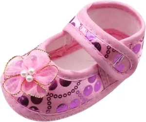 sfdgfhyf Boys Cartoon Foot Warmer Baby Soft Sole Cute New Born Girls Casual Baby Dress Shoes Princess Shoes 0 (Pink, 3.5 Infant)