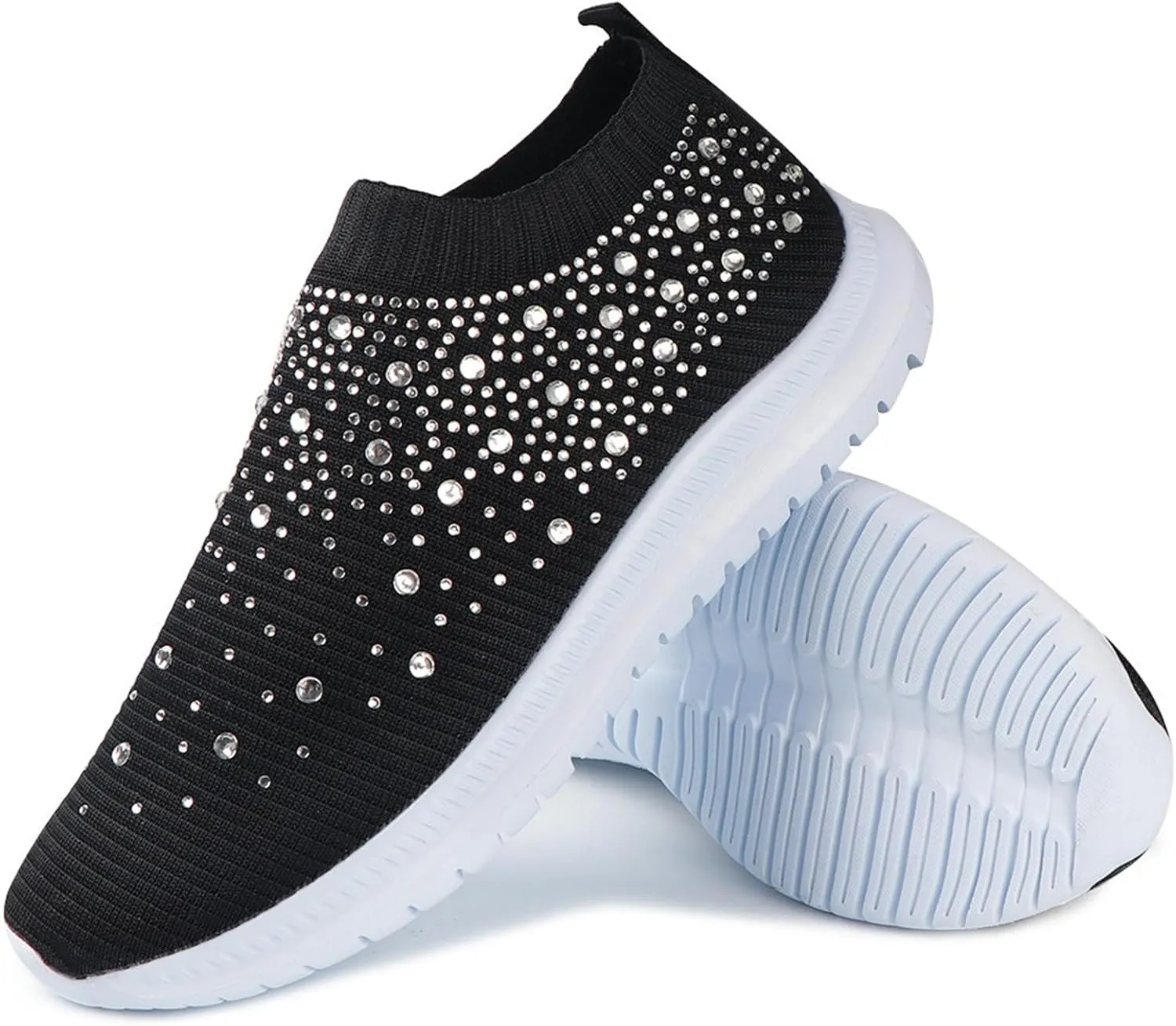 Shoes for Women Sneakers Slip On Walking Shoes Non Slip Running Shoes Breathable Mesh Workout Tennis Gym Fashion Sneakers