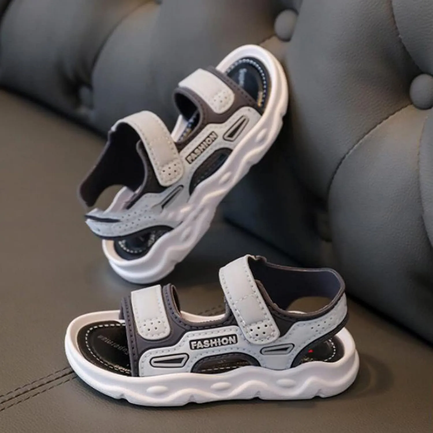 Slides Kids Shoes Boy Fashion Comfortable Beach Sandals With Soft Soles In Summer Shoes Slip on