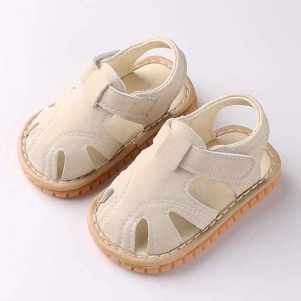 Slip on for Boys Walkers Sandals Shoes Boys Soft First Girls Sole Roman Shoes Baby Baby Shoes Kid Boys Shoes