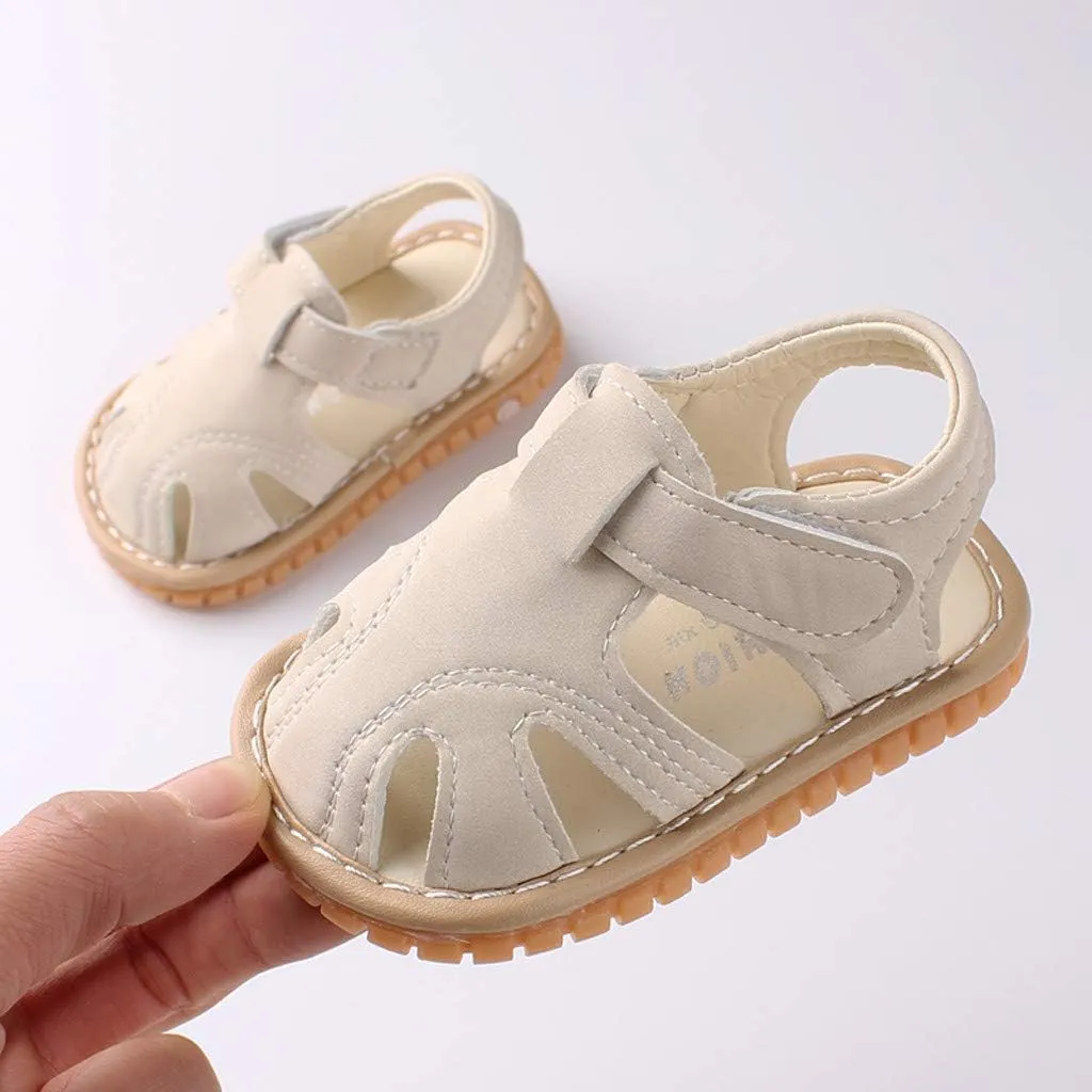 Slip on for Boys Walkers Sandals Shoes Boys Soft First Girls Sole Roman Shoes Baby Baby Shoes Kid Boys Shoes