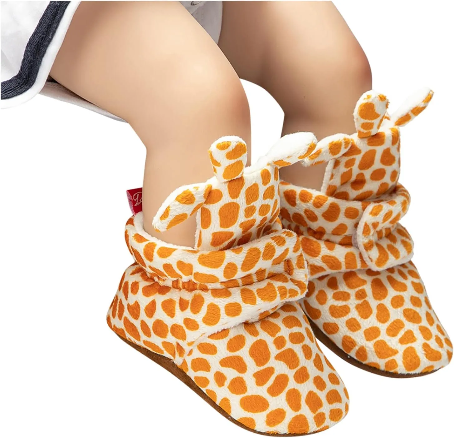 Slip on Shoes Kids Baby Girls Boys Soft Booties Snow Boots Warm Shoes Infant Toddler Warming 1 Year Old Shoes