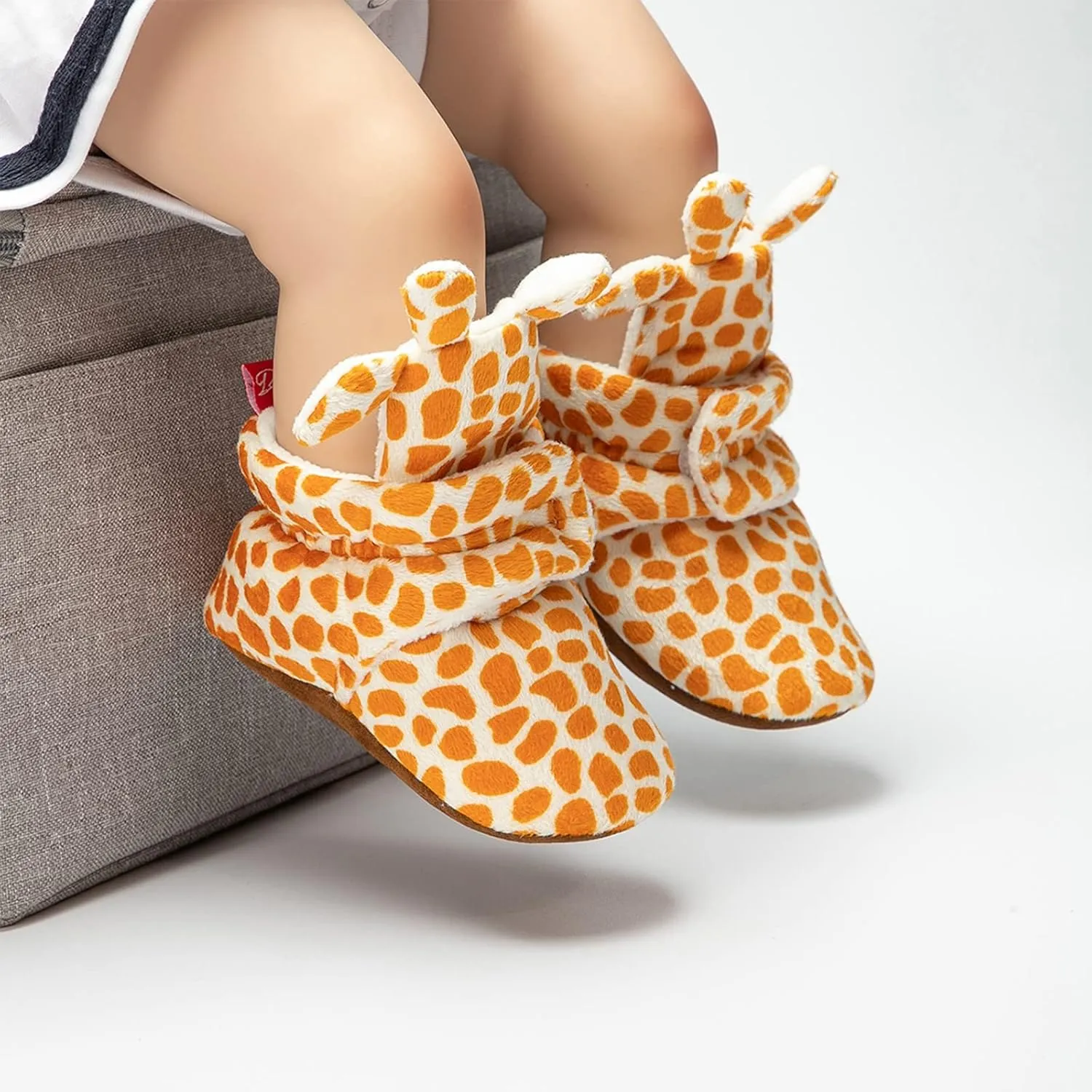 Slip on Shoes Kids Baby Girls Boys Soft Booties Snow Boots Warm Shoes Infant Toddler Warming 1 Year Old Shoes