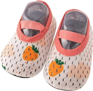 Spring and Summer Children Baby Toddler Shoes Boys and Girls Flat Bottom Lightweight Slip On Hollow Breathable Elastic Band Comfortable Shoes Kids Size 9