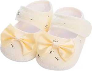 Spring and Summer Children Infant Toddler Shoes Girls Floor Sports Shoes Solid Color Bow Toddler Size 8 Tennis Shoes