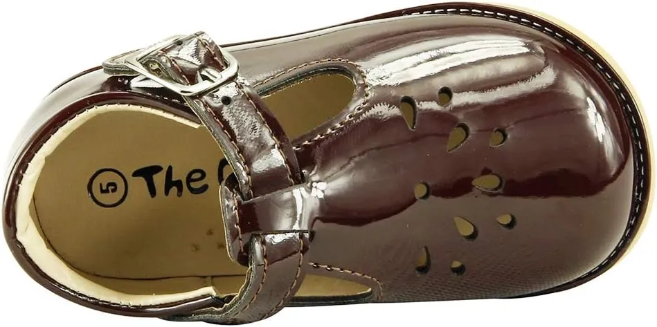 The Doll Maker Girl's Mary Jane Flat for Toddler/Little Kid School Dress Shoes