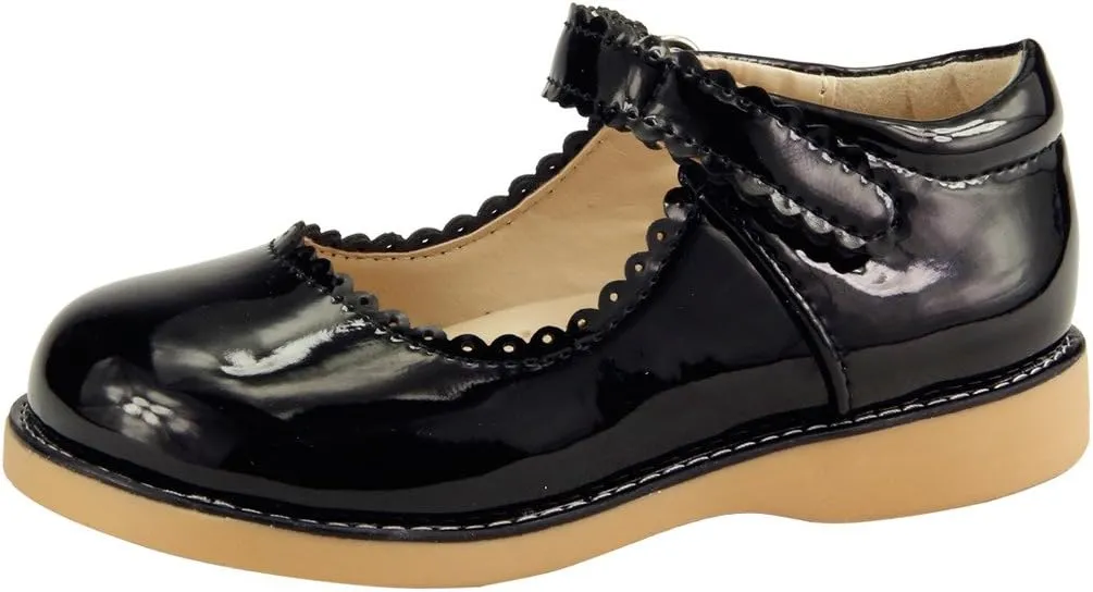 The Doll Maker Girl's Toddler Little Kids Mary Jane Flat School Dress Shoes