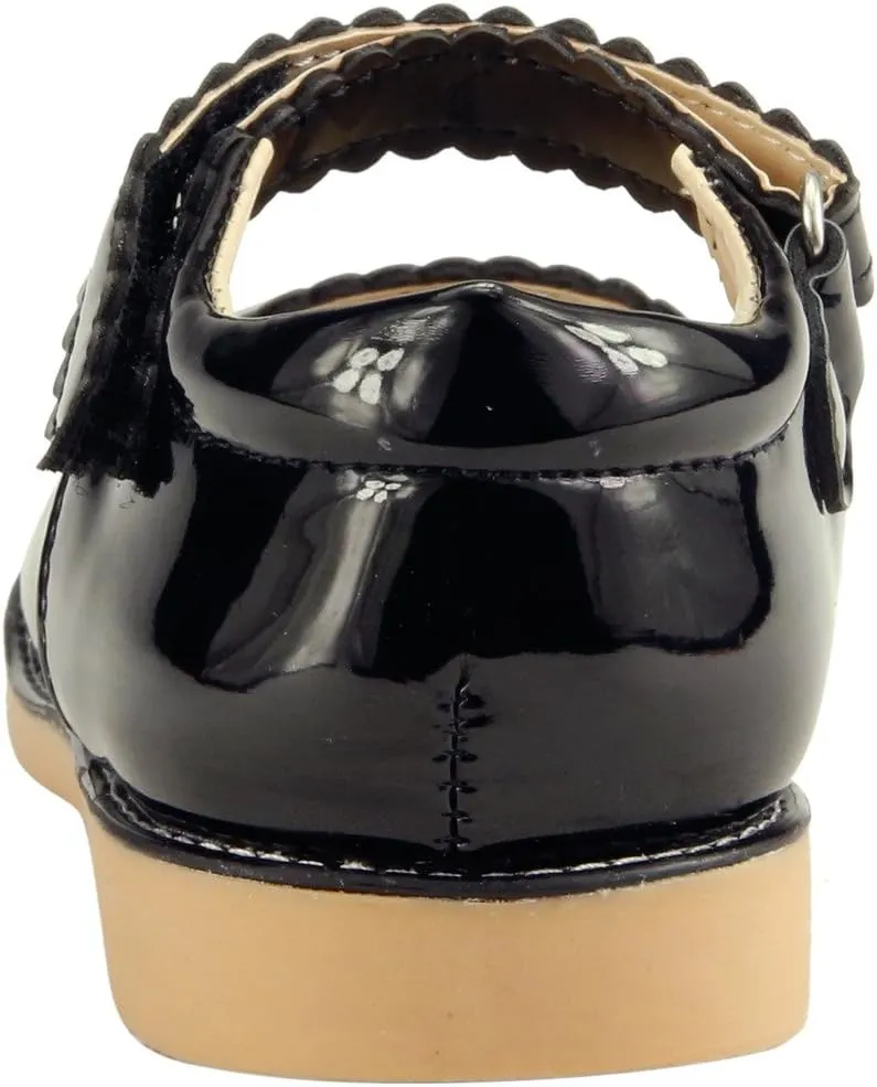 The Doll Maker Girl's Toddler Little Kids Mary Jane Flat School Dress Shoes