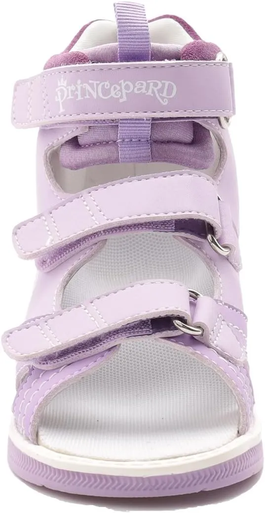 Toddler Arch and Ankle Support Orthopaedic Sandals,Purple High Top AFO Shoes