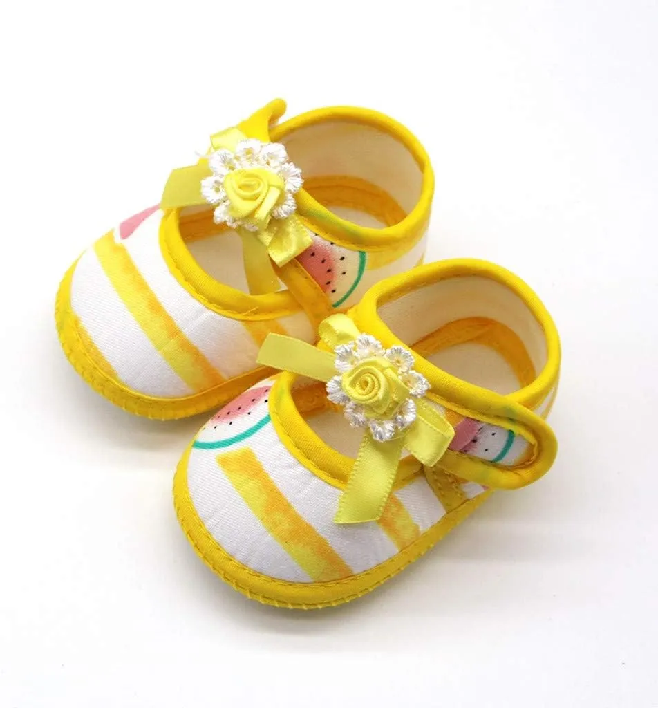Toddler Athletic Baby Single Shoes Sandals Soft Girls Prewalker Watermelon Printing Sole Baby Baby Boy Toddler