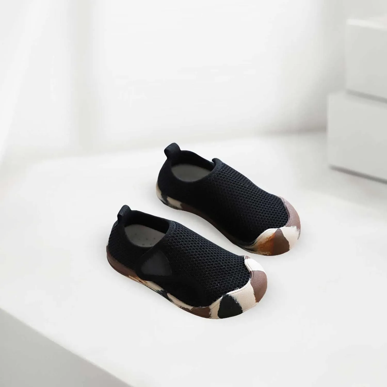 Toddler Baby Boy Girl Shoes Breathable Shoes Baotou Sneakers Mesh Baby Soft Sole Fashion Winter Toddler Shoes Girls
