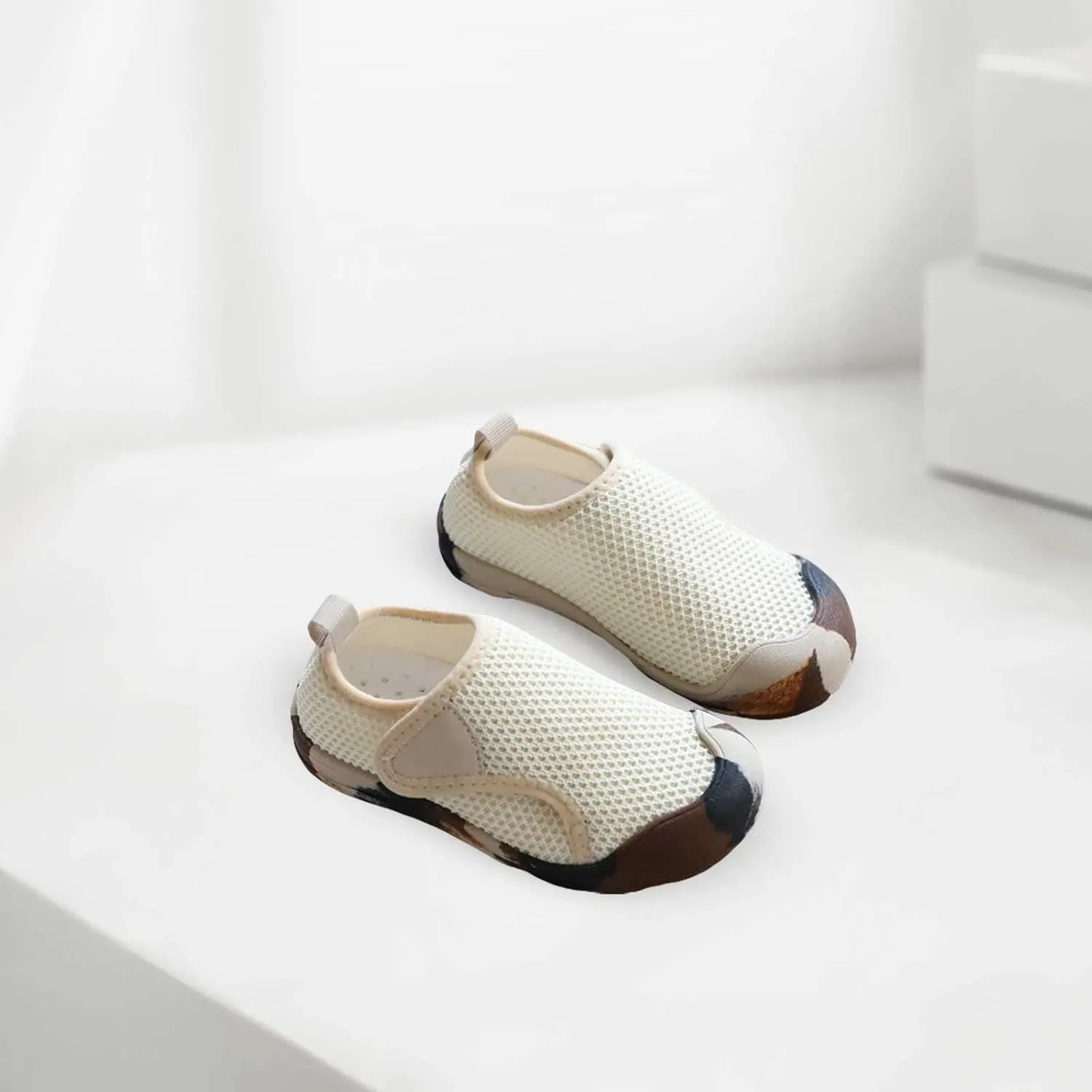 Toddler Baby Boy Girl Shoes Breathable Shoes Baotou Sneakers Mesh Baby Soft Sole Fashion Winter Toddler Shoes Girls