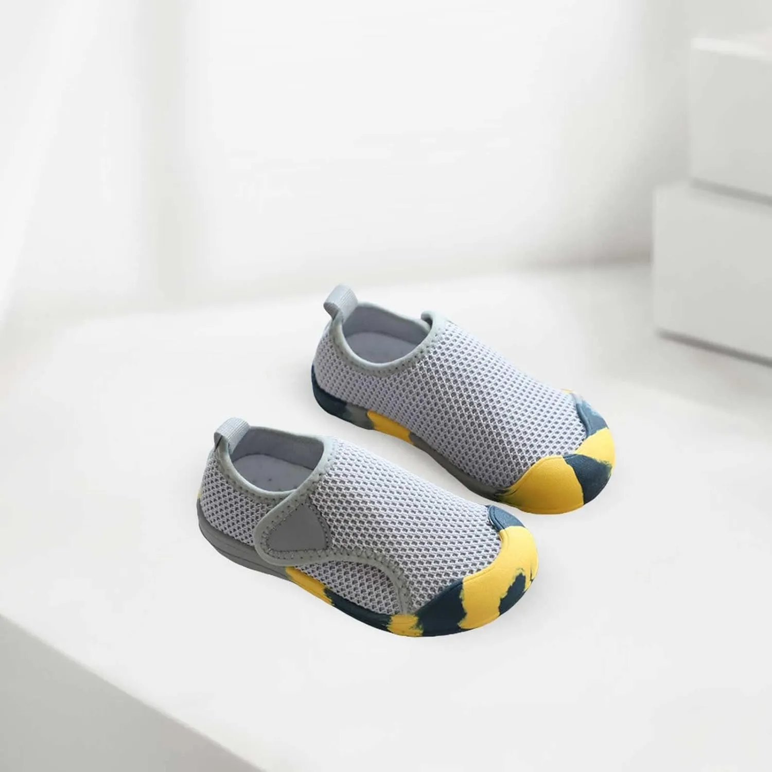Toddler Baby Boy Girl Shoes Breathable Shoes Baotou Sneakers Mesh Baby Soft Sole Girls Basketball Shoes Size 4 Big Kid