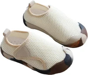 Toddler Baby Boy Girl Shoes Breathable Shoes Baotou Sneakers Mesh Baby Soft Sole Girls Basketball Shoes Size 4 Big Kid