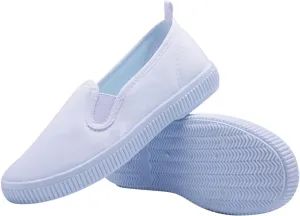Toddler Baby Boy Girl Shoes Flat Shoes Bao Head One Foot Off Girl Canvas Shoes Baby Soft Sole Casual Girl Shoes Size 3