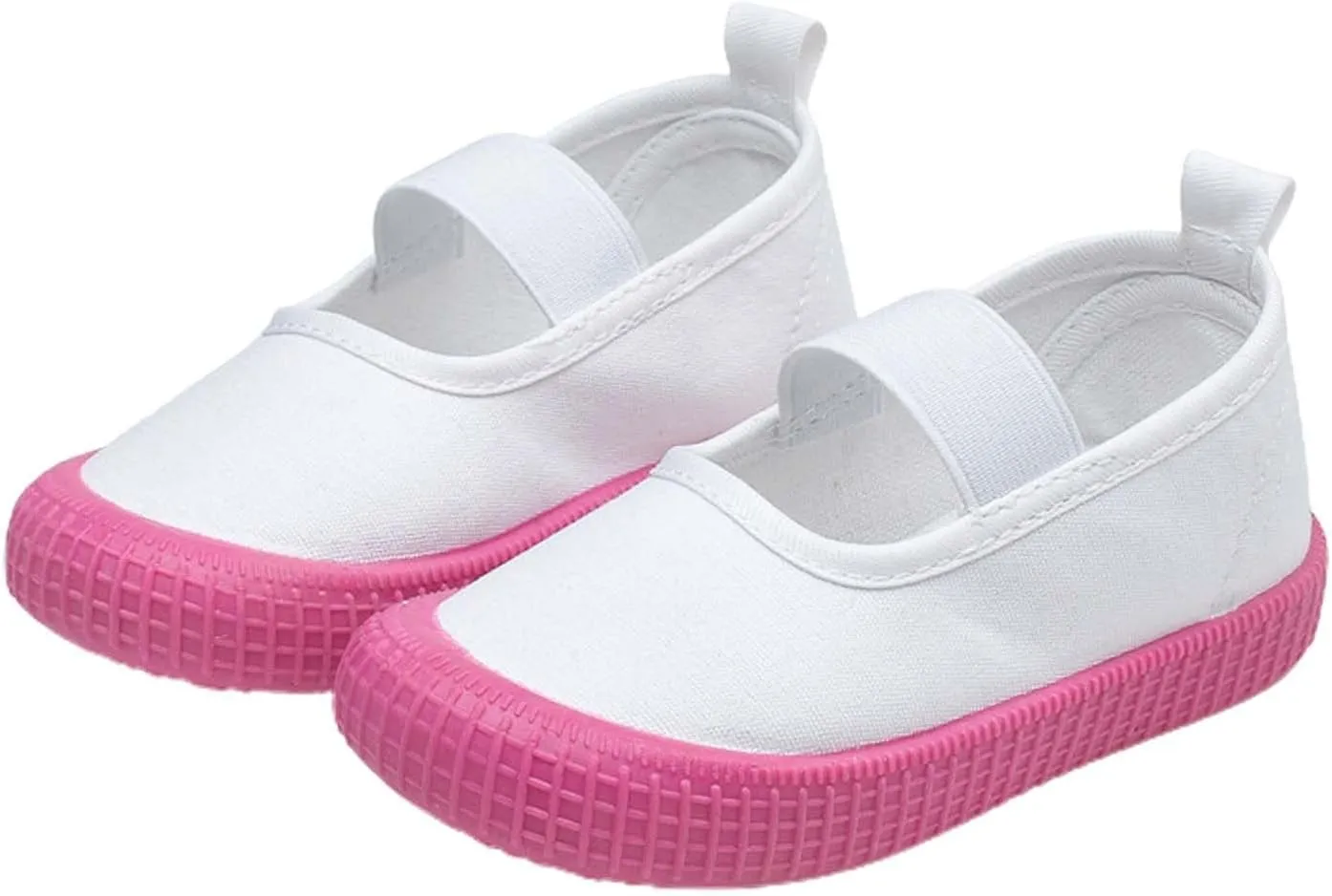 Toddler Baby Boy Girl Shoes Flat Shoes Bao Head One Foot Off Girl Canvas Shoes Baby Soft Sole Casual Underarm Our Girls