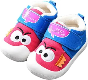 Toddler Baby Boy Girl Sneakers Winter Soft Sole Non Slip Padded Cotton Shoes