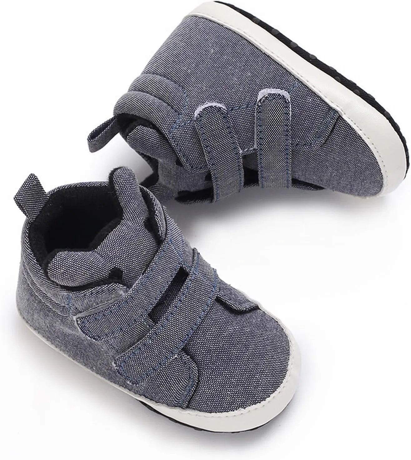 Toddler Baby Boys Girls High Tops Ankle Sneakers Soft Anti Slip Sole PU Leather Infant Newborn Size 4 Toddler Girl Shoes