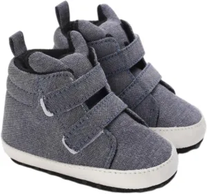 Toddler Baby Boys Girls High Tops Ankle Sneakers Soft Anti Slip Sole PU Leather Infant Newborn Size 4 Toddler Girl Shoes