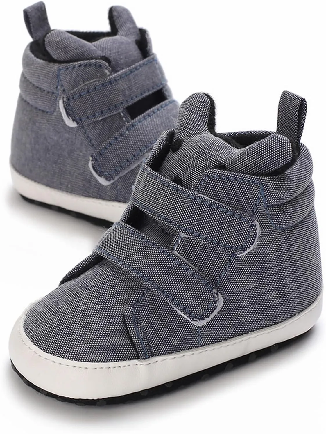 Toddler Baby Boys Girls High Tops Ankle Sneakers Soft Anti Slip Sole PU Leather Infant Newborn Size 4 Toddler Girl Shoes