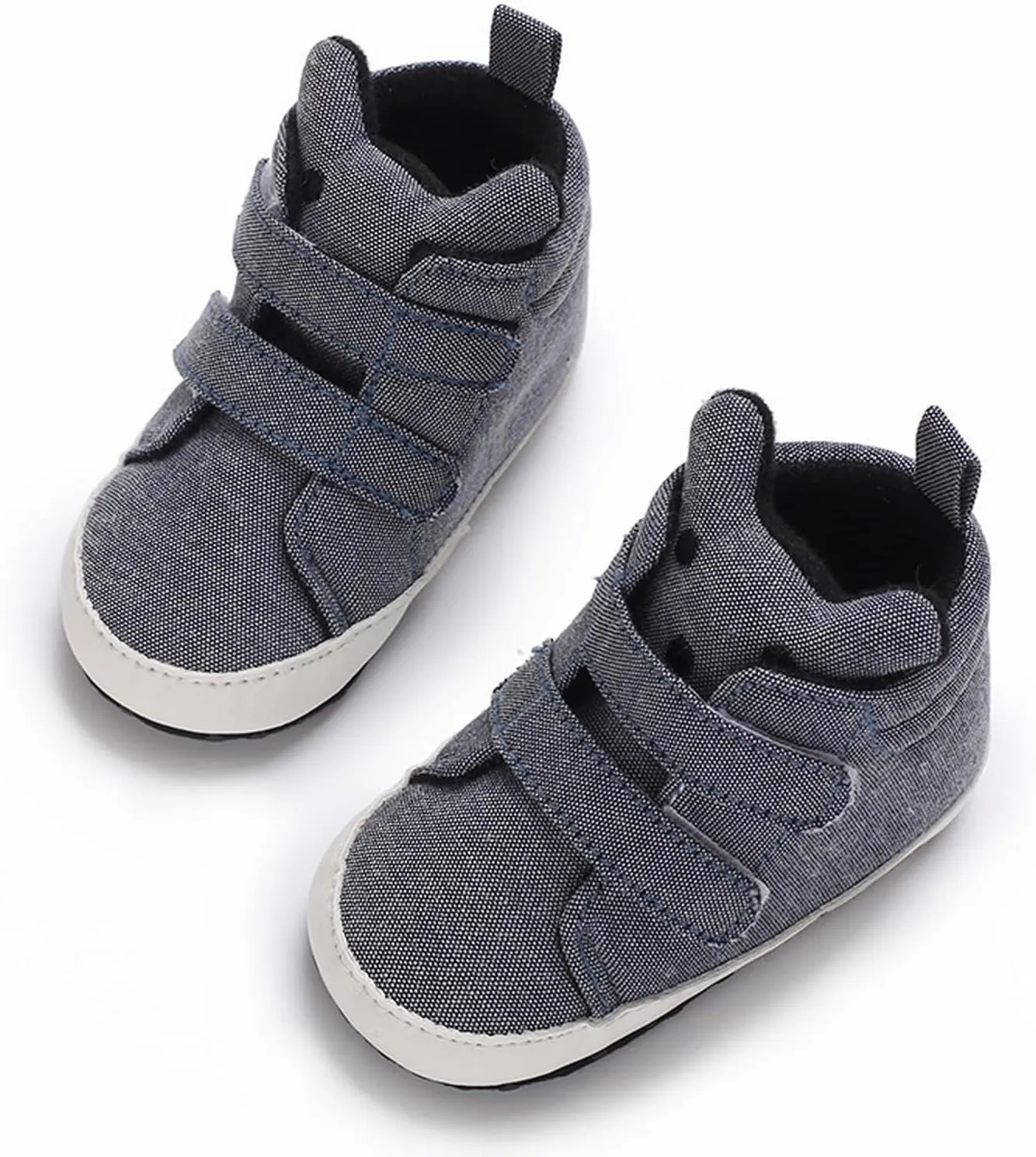 Toddler Baby Boys Girls High Tops Ankle Sneakers Soft Anti Slip Sole PU Leather Infant Newborn Size 4 Toddler Girl Shoes