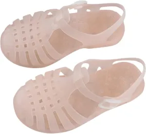 Toddler Baby Boys Girls Slip On Shoes Cute Candy Hollow Out Sandals Shoes Non-slip Soft Sole Beach Flats Sandals B-47 Pink 9