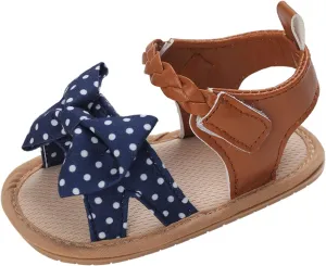 Toddler Baby Kid Girl Boy Sandals Soft Sole Non Slip Sandals Casual Beach Shoes Summer Princess Shoes (Dark Blue, 13)