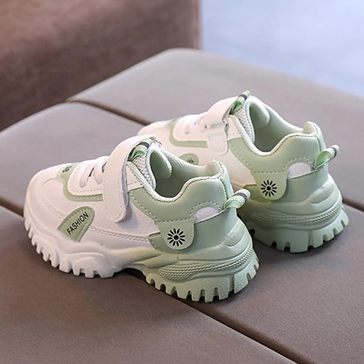 Toddler Baby Kid Girl Boy Shoes Soft Sole Non Slip Mesh Sandals Lightweight Sneakers Sport Shoes (Green, 9 Toddler)