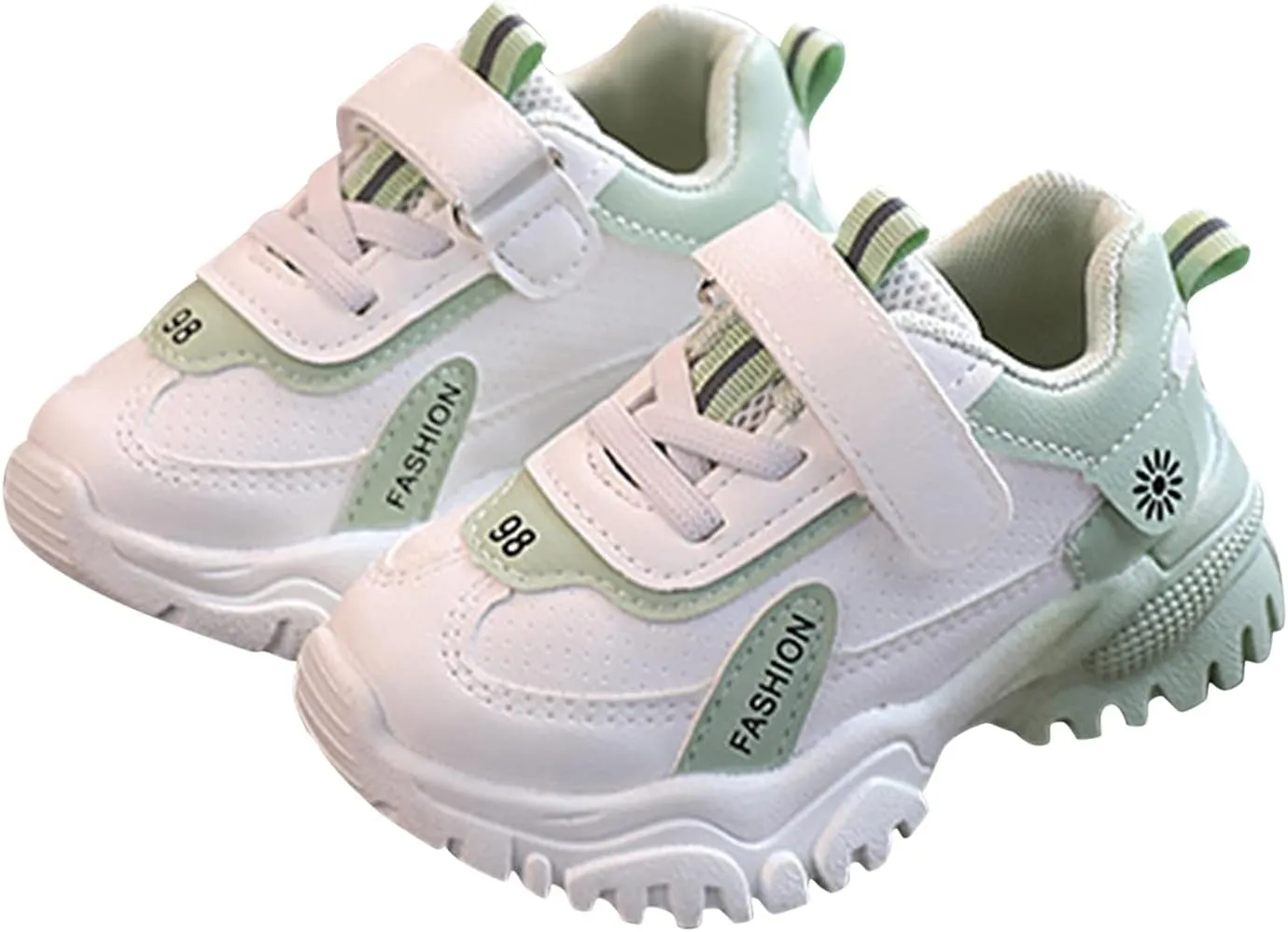 Toddler Baby Kid Girl Boy Shoes Soft Sole Non Slip Mesh Sandals Lightweight Sneakers Sport Shoes (Green, 9 Toddler)