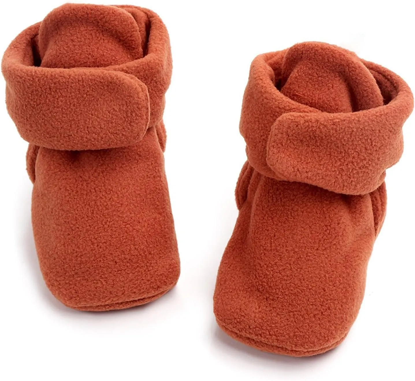 Toddler Baby Shoes Socks Solid Color Patchwork Knitted Plush Baby Socks Shoes for 0 to 12Months Shoes Boys Wide